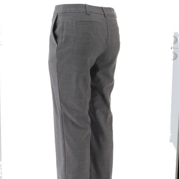 NWT LANDS' END PANTS LIGHT CHARCOAL (GRAY) 2P (PETITE) - Picture 5 of 9